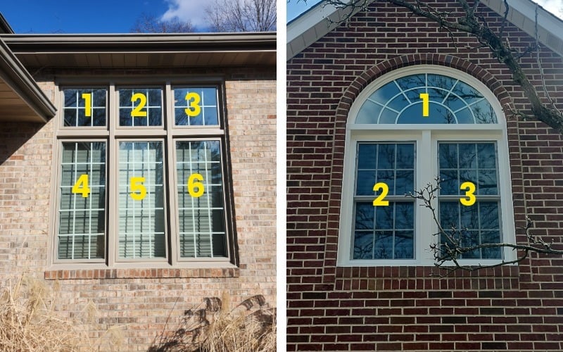 Counting Decorative Windows