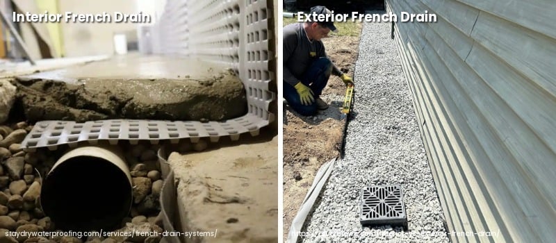 basement-drainage-types