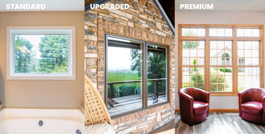 vinyl window features