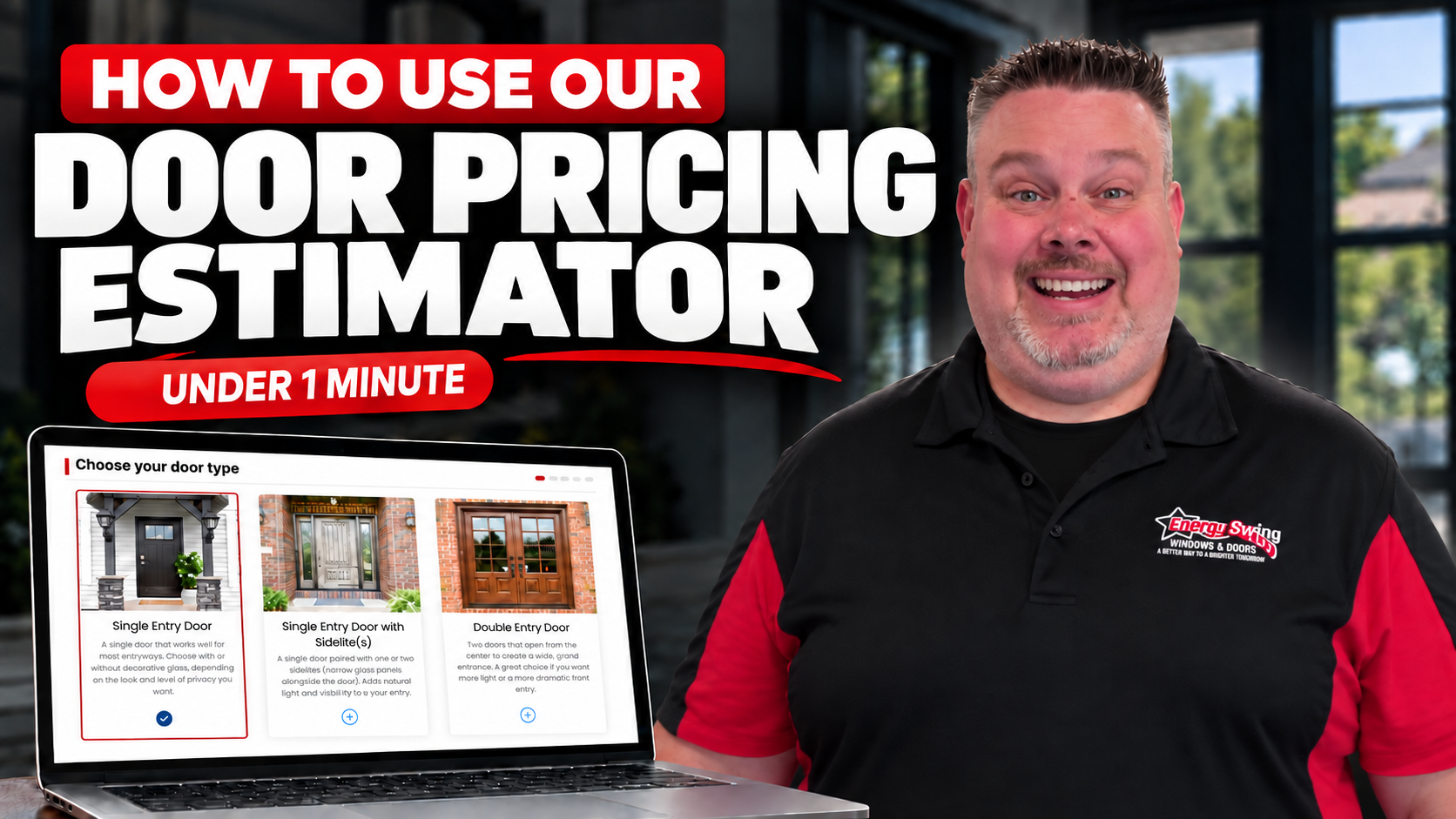 How to use our door pricing estimator