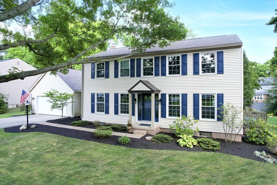 White ProVia Endure double hung windows