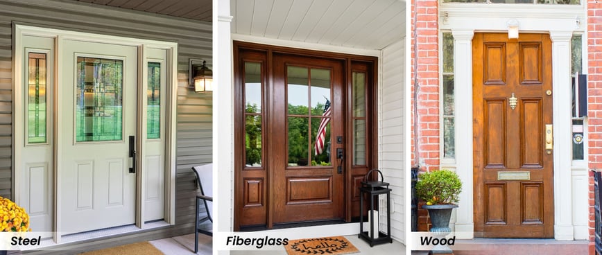 Entry door materials