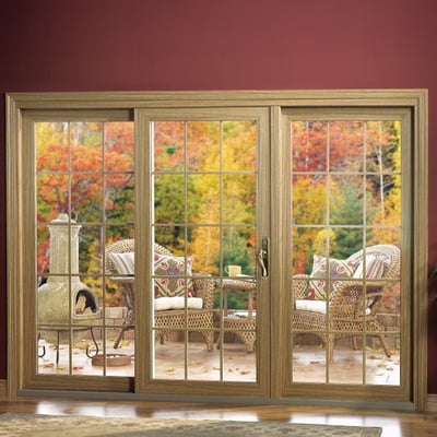 3 Panel Sliding Glass Door Image