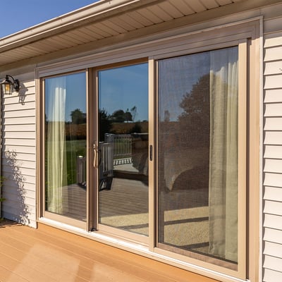 3 Panel Sliding Glass Door Image