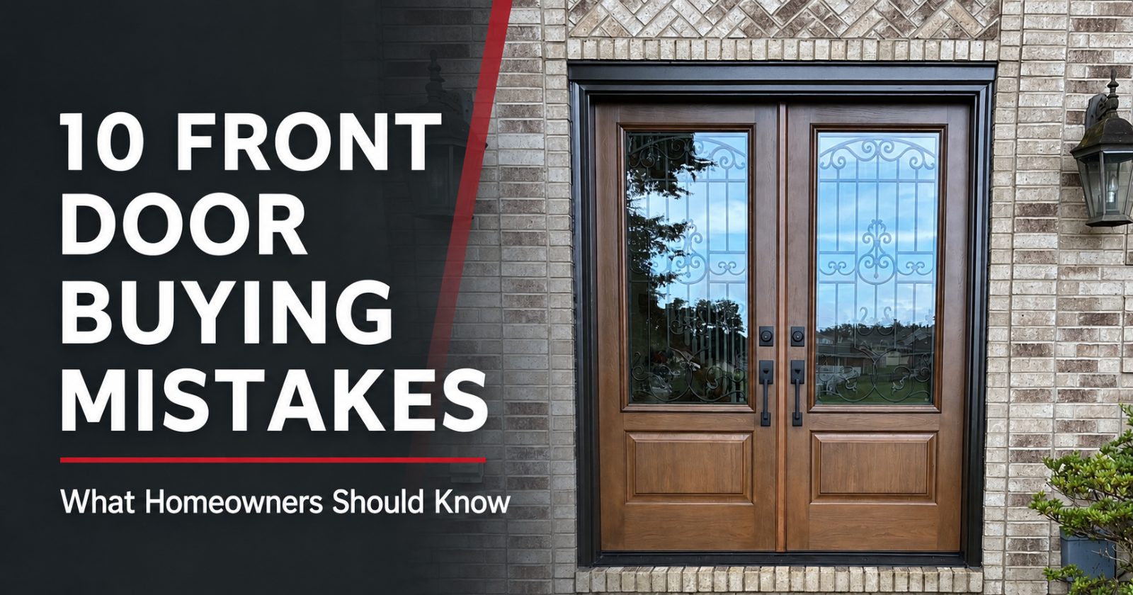 10 Front Door Buying Mistakes: What Homeowners Should Know