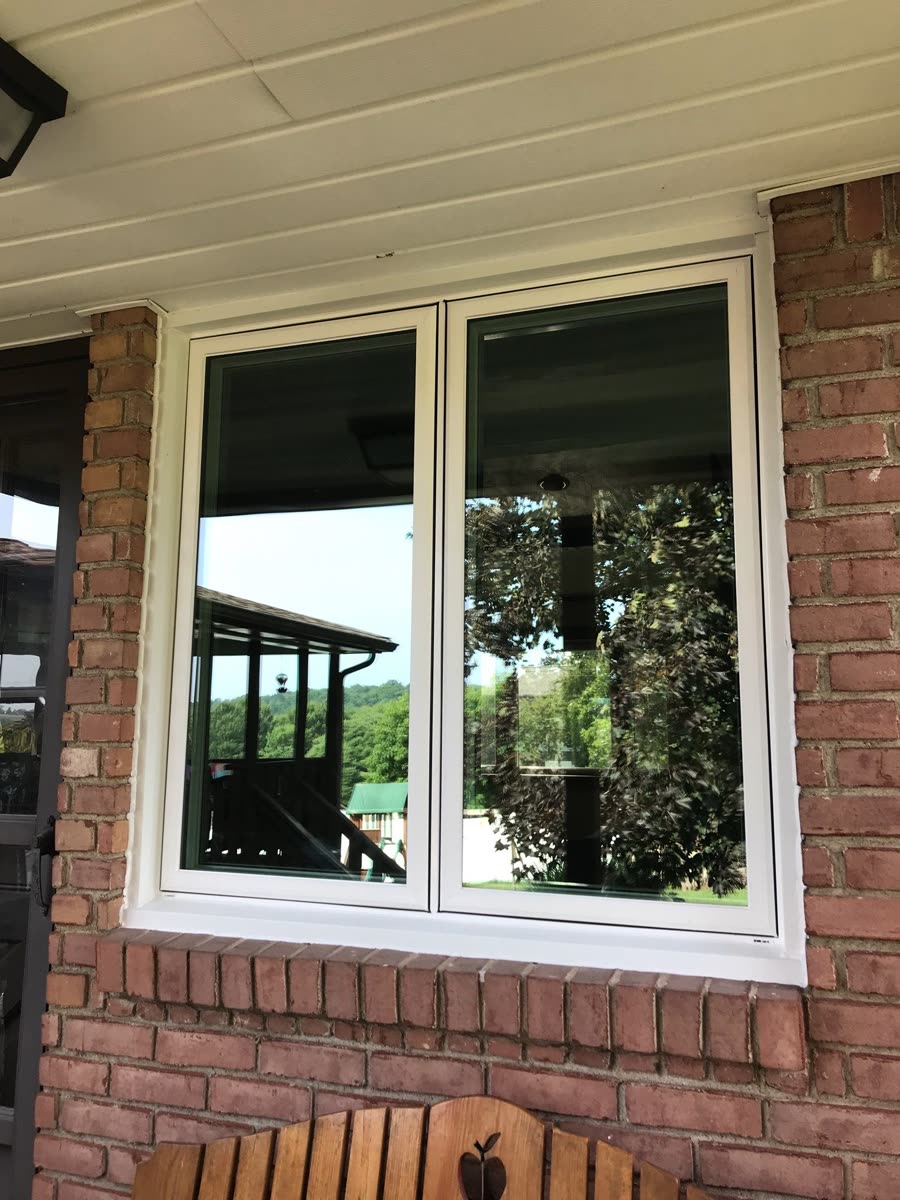Energy Swing Windows installation on Kenneth Dr in Delmont, PA