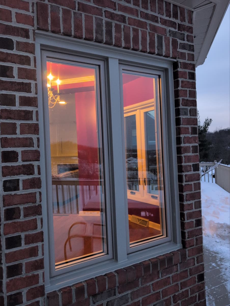 Energy Swing Windows installation on Old Orchard Dr in Gibsonia, PA