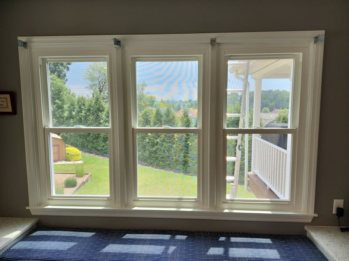 Energy Swing Windows installation on Cool Springs Ln in Harrison City, PA