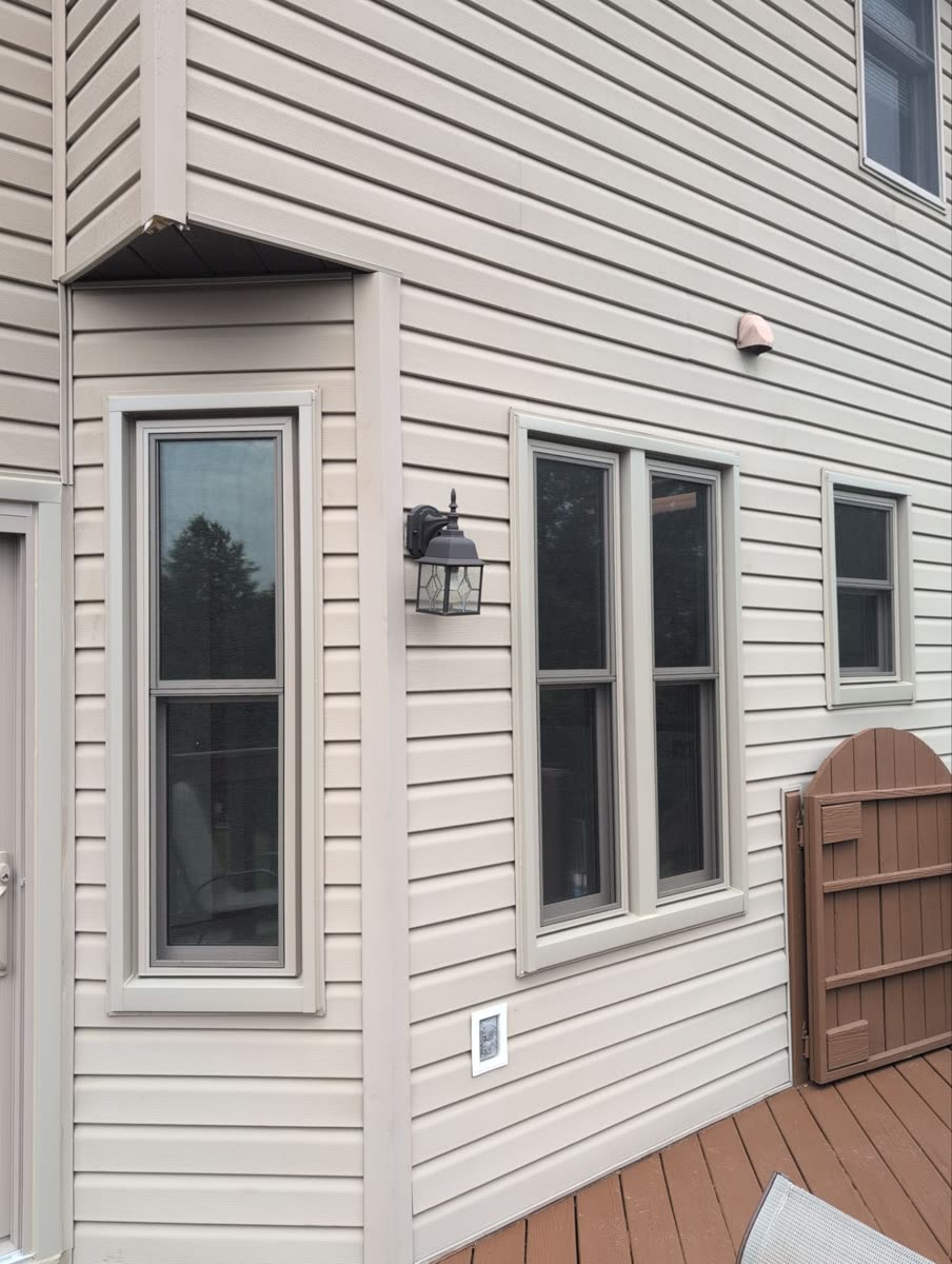 Energy Swing Windows installation on Peachtree Ln in North Huntingdon, PA