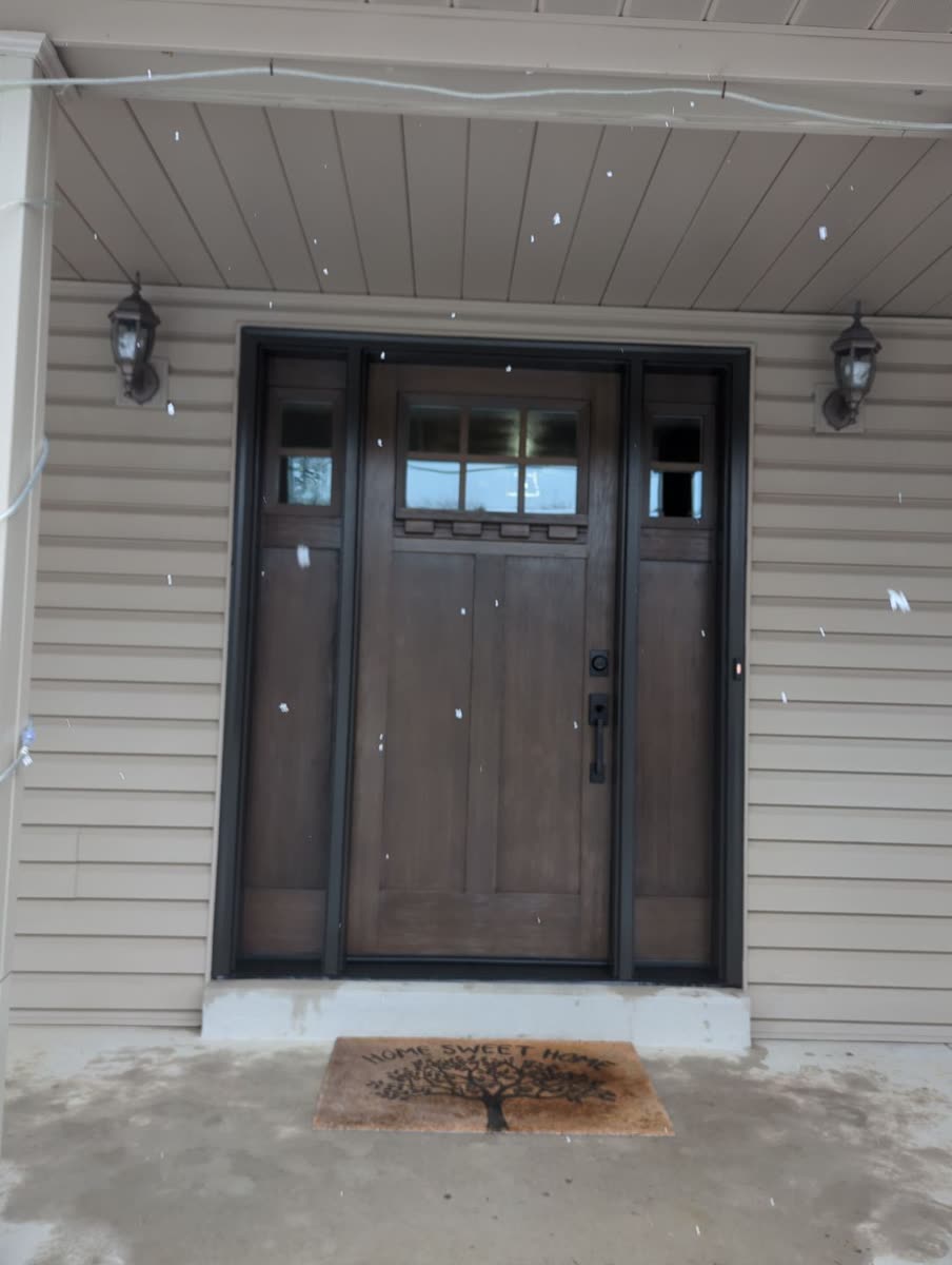 Energy Swing Windows installation on Ridgetop Dr in Plum, PA