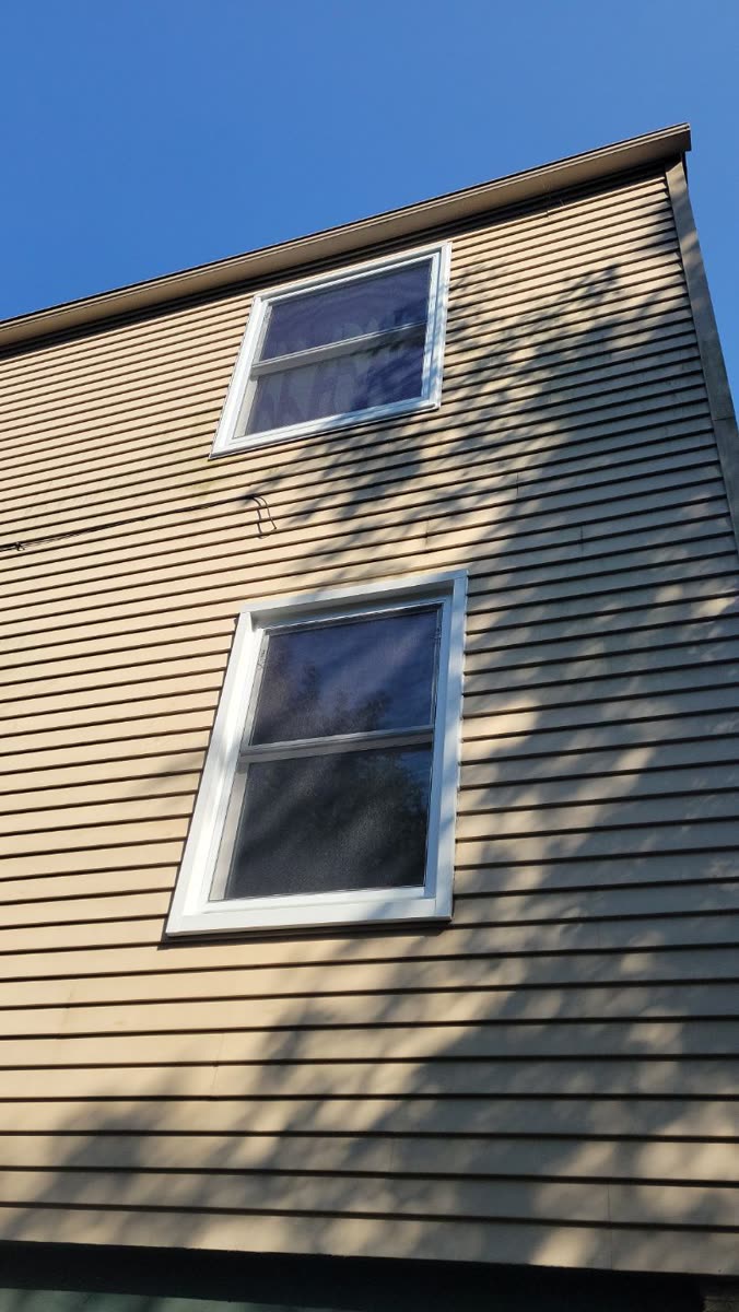 Energy Swing Windows installation on Shasta Dr in Plum, PA