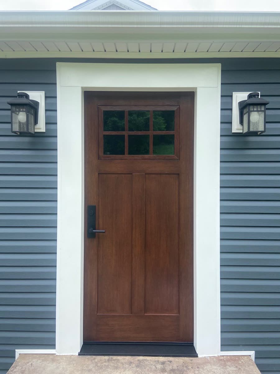 Energy Swing Windows installation on Wheatland Rd in Wexford, PA