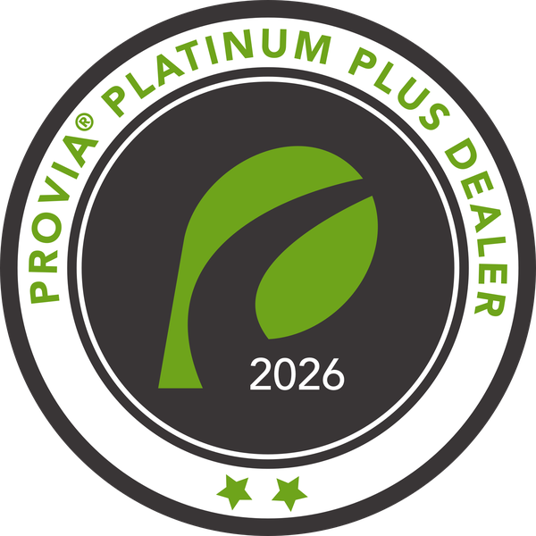 ProVia Platinum Plus Dealer 2026 badge