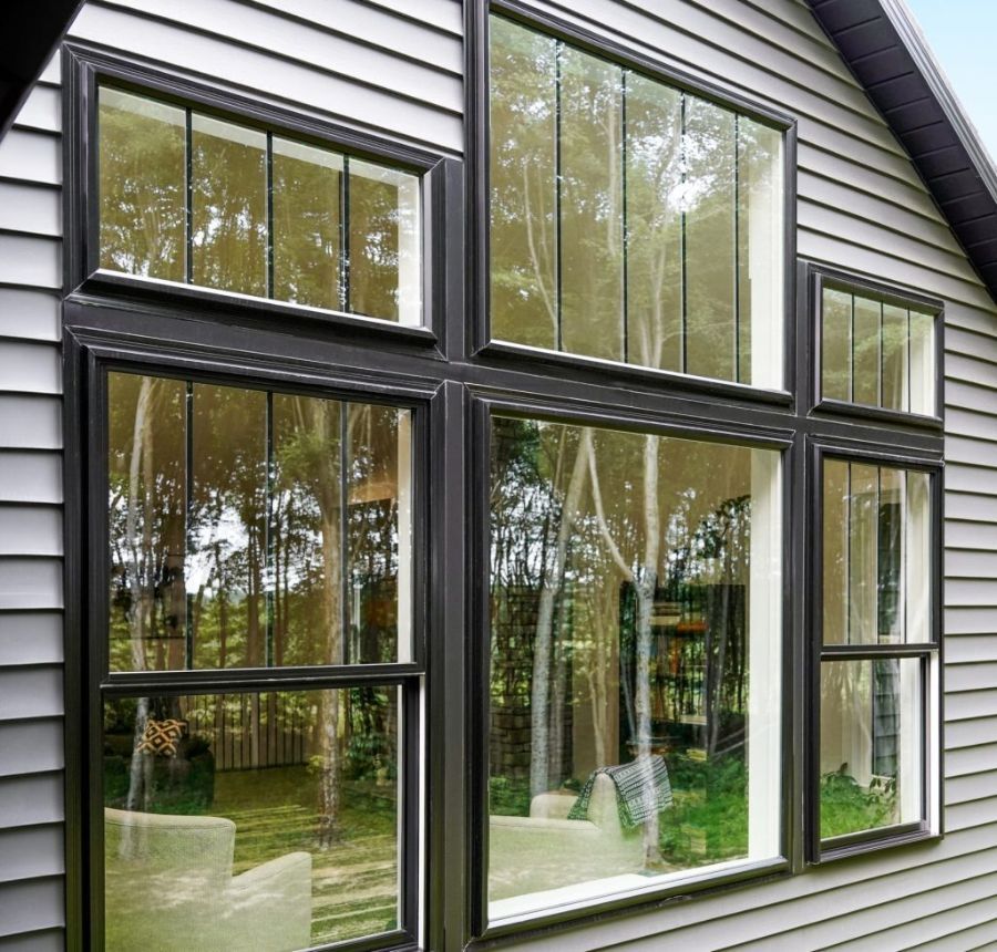 Black ProVia Endure windows