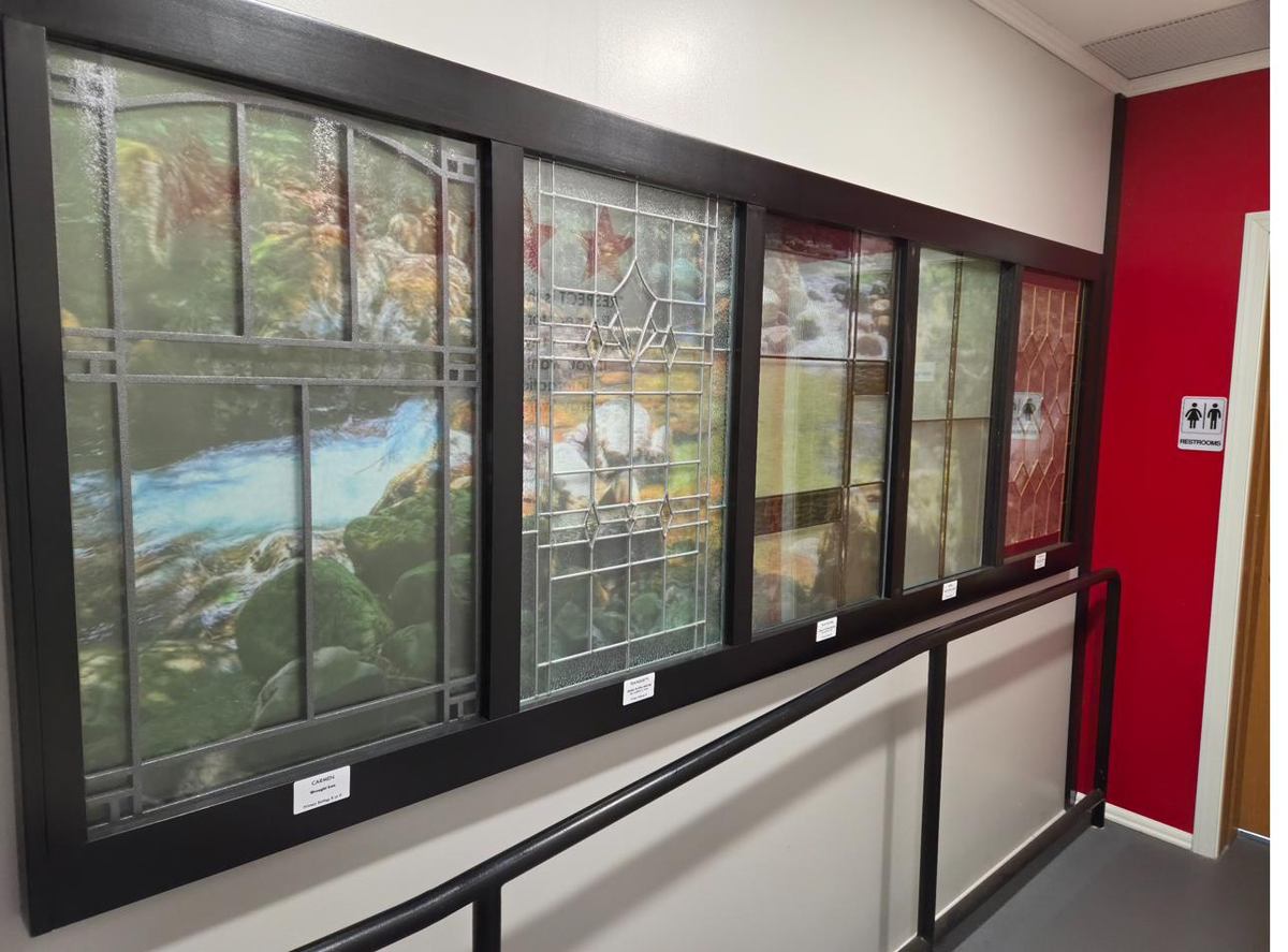 Wall of window style displays